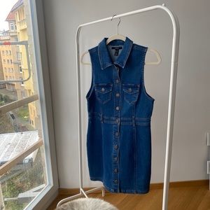 Jean Dress/Overall Style Forever 21 Brand